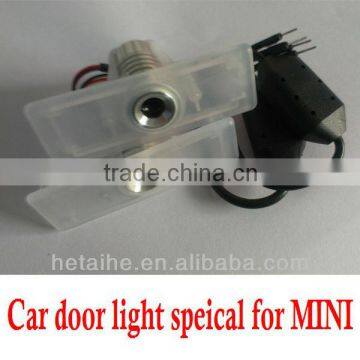 led door courtesy light with car logo for MINI