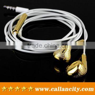 Best 24k gold diamond earphone accessories for iphone