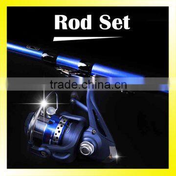 Carbon Fiber Fishing Rod and Reel Combo