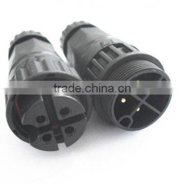 4 poles male female wire connector