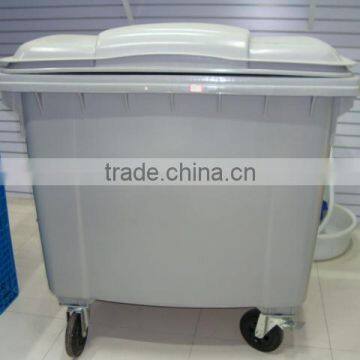 1100Litre Wleelie Bins in Public Area for Garbage Collections/outdoor Rubbish Cans With Lid photo-3