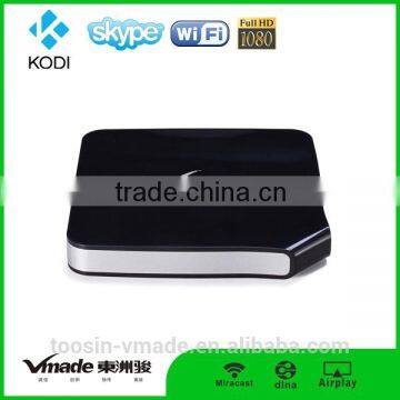 Pre-installed Latest Kodi Fully Loaded Android 4.4 TV Box Amlogic S805 Quad Core 1gbram and 8GB rom