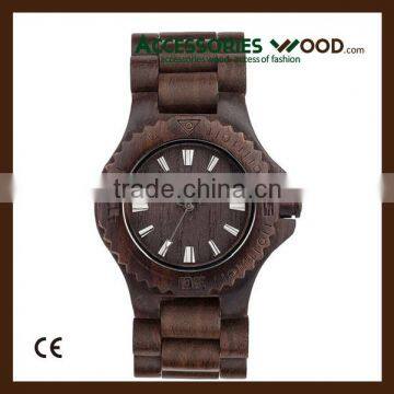 Luxury wood materials wooden watch for your brand logo