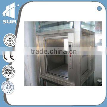 Capacity 250kg speed 0.4m/s dumbwaiter elevator