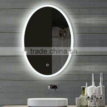 Modern decorative design USA bathroom mirror with LED lighting