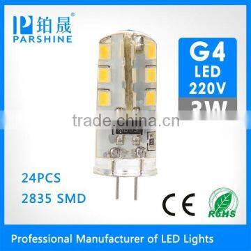 Energy Saving 220V Input Voltage Mini Bulb Lamp Led G4 3w 220v