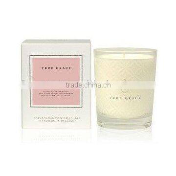 Natural Scented Glass Jar Candle