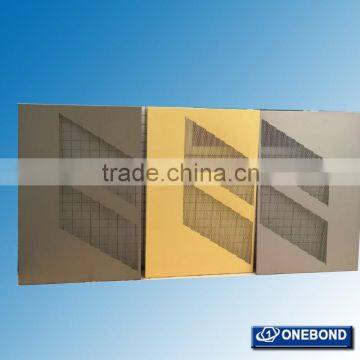 3mm Aluminum perforated ceiling panel with PVDF