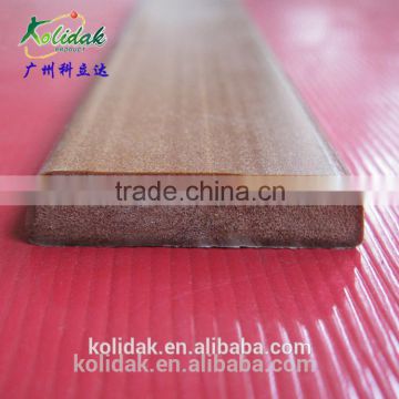 Wood grain foam rectangle pvc profile extrusion