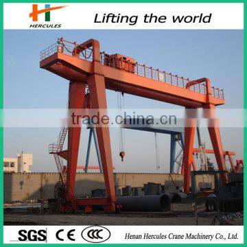 Henan Hercules Crane Double Girder Gantry Crane for Factory