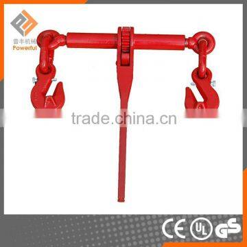 Forged Handle EN 12195-3 Ratchet Load Binder with Hook
