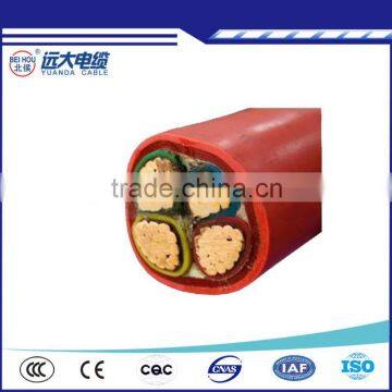 PVC Insulation power cable 4x4mm2 with cooper conductor