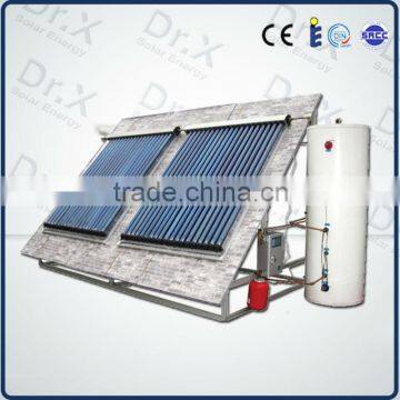 china best selling split pressurized solar hot water heater element system