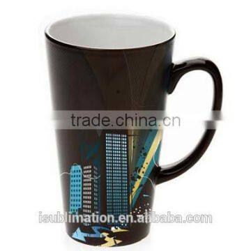 17oz sublimation latte mugs color changing mugs