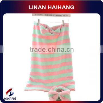 China manufacturer OEM lovely coral fleece colorful bath towel dress