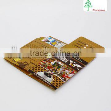 Matte Lamination Brown Paper Box With Auto Lock Bottom photo-2