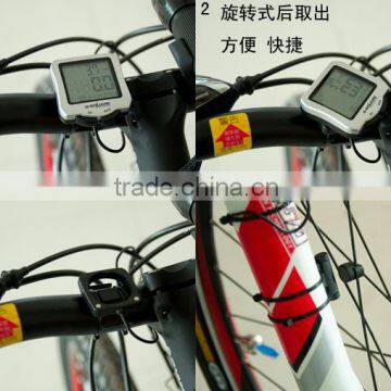 Bicycle BIKE Computer With Back Light Cycling Odometer Speedometer Waterproof photo-4