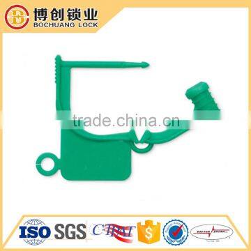 One time use security plastic padlock seal