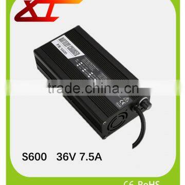 S-600 36V7.5A LiFePo4/Li-Ion/Lead Acid Battery Charger