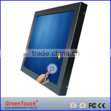 GreenTouch 19 inch Open Frame industrial LCD Monitor VGA/DVI interface, Ultra Slim Touch Open Frame Monitor