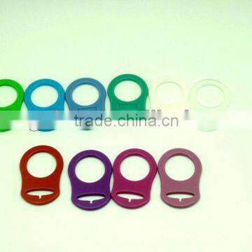 high quality food grade silicone baby personalized pacifier holder