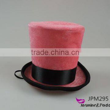 Custom Pink Small Hat Formal Hat Party Cap for Girls