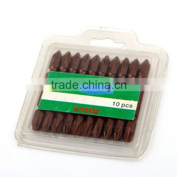 10 PCS double cross screwdriver