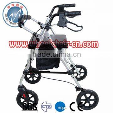 Tool Free Walking aids Rollator for old person patient walking aid rollator