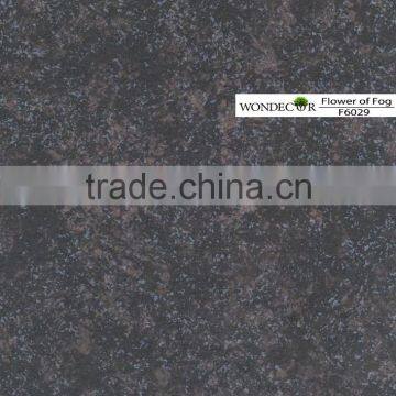melamine paper laminated particle board hpl/mdf decor paper of flower of fog