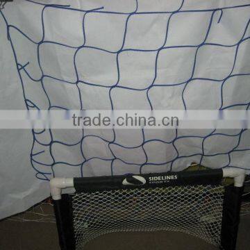 Blue PE football netting