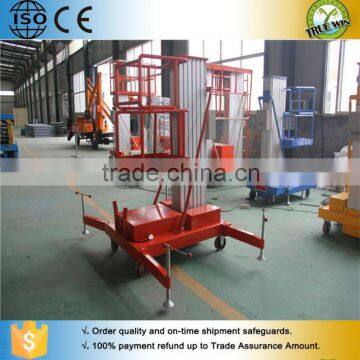 8m single mast hydraulic climbing work platform price