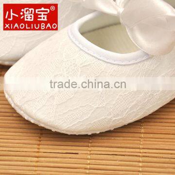 Hot Selling New Arrive Wholesale Beautiful Baby Girl Priness Shoes White Baby Shoes for Girl