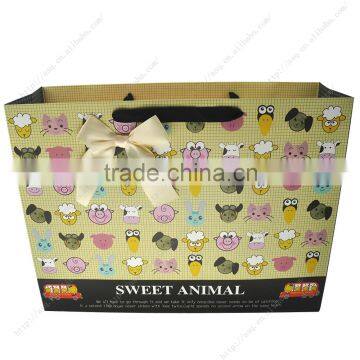 New Design Carton Animals Packaging Paper Shopping Bag photo-2