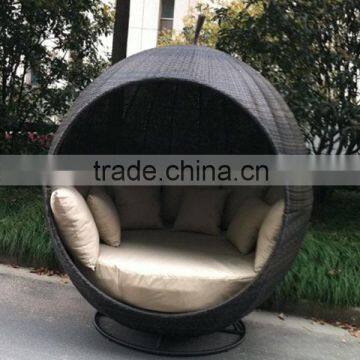 Luxury Round Daybed Sofa Aluminum Frame