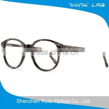 New stylish spectacle frame oversized acetate frame with optical lens