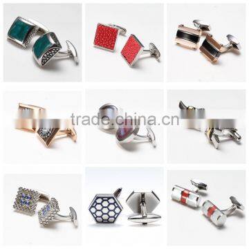 Hottest steel and titanium cufflinks from factory costum made jewelry