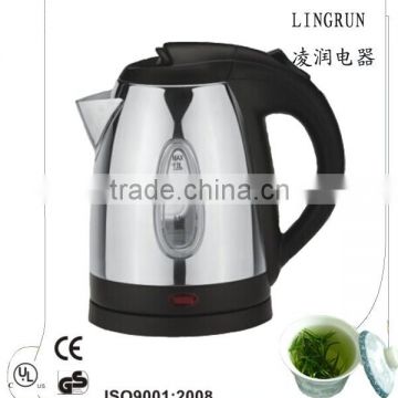 Hot sell stainless steel 1.0L mini tea electric kettle