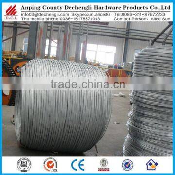 specialized produce High Tensile hot dip Galvanized Oval Steel Wire