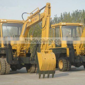 4.5Ton small wheel excavator