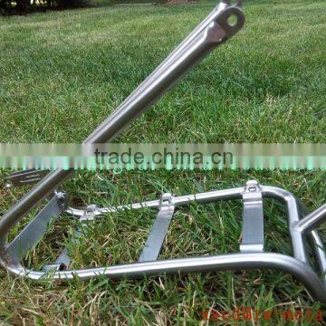 Titanium Bicycle Front Rack With Handing Brush Finished photo-5