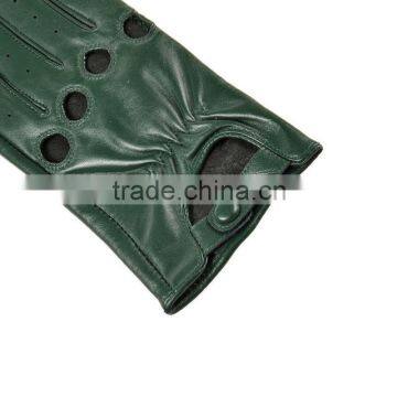 Fashion Lady Driving Sheepskin Leather Gloves photo-6