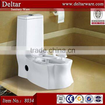 Squattig Pan Conected China WC,One Piece Toilet Pan Double Use