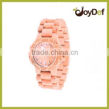 2016 Popular Bamboo Wood Wrist Watch /wristwatch With Logo Engraved photo-2