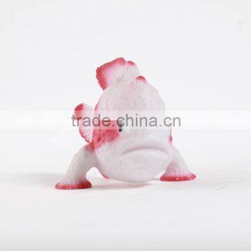 colorful fish vinyl toys customized, animals mini bath vinyl toy for kids , high quality vinyl toys china manufacturers