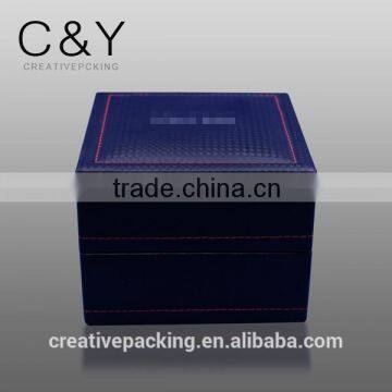 Antique leather ring gift box made in China
