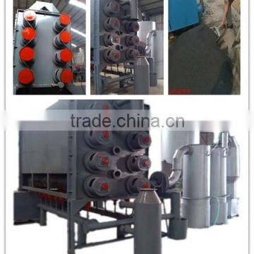 Energy saving continuous charcoal powder making machine with bottom price