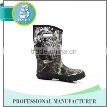 Made in China Removable Rubber Men Fashion Rubber Rain Boots