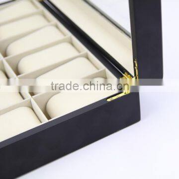 Fashionable Watch Box,Luxury Box Case Wholesale, 12 Grid Display Packaging Wooden Watch Boxes photo-3