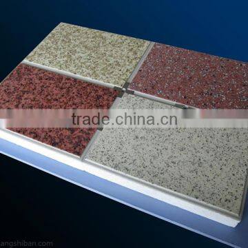 fireproof EPS material external heat insulation decorative wall board