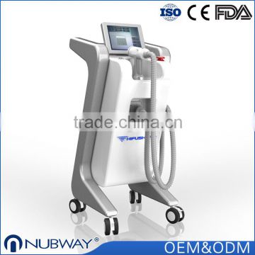 High Focus Non-surgical 1cm2 spot size ultrasonic cavitation hifu slimming